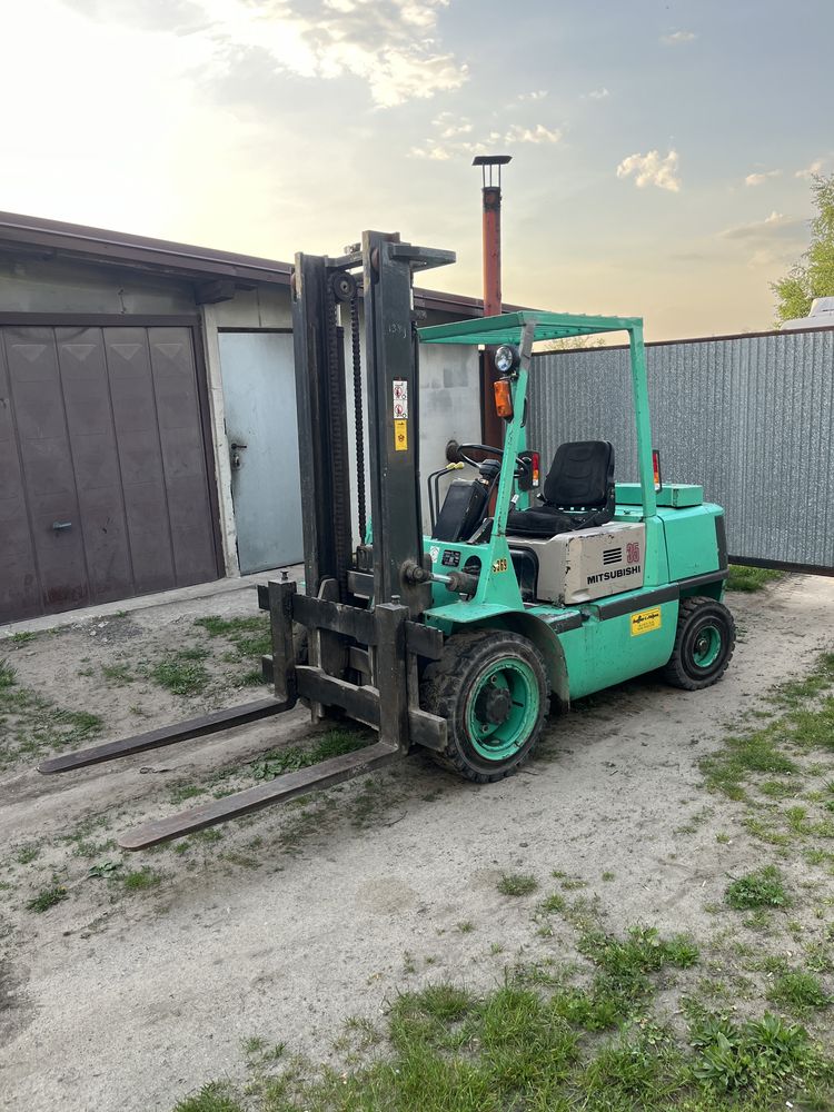 Wózek widłowy Mitsubishi FD35A 3.5T Udźwig, Diesel.