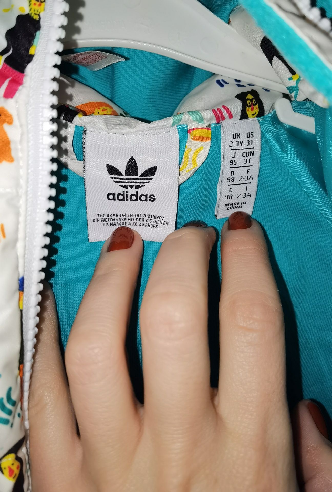 Adidas пуховик дитячий