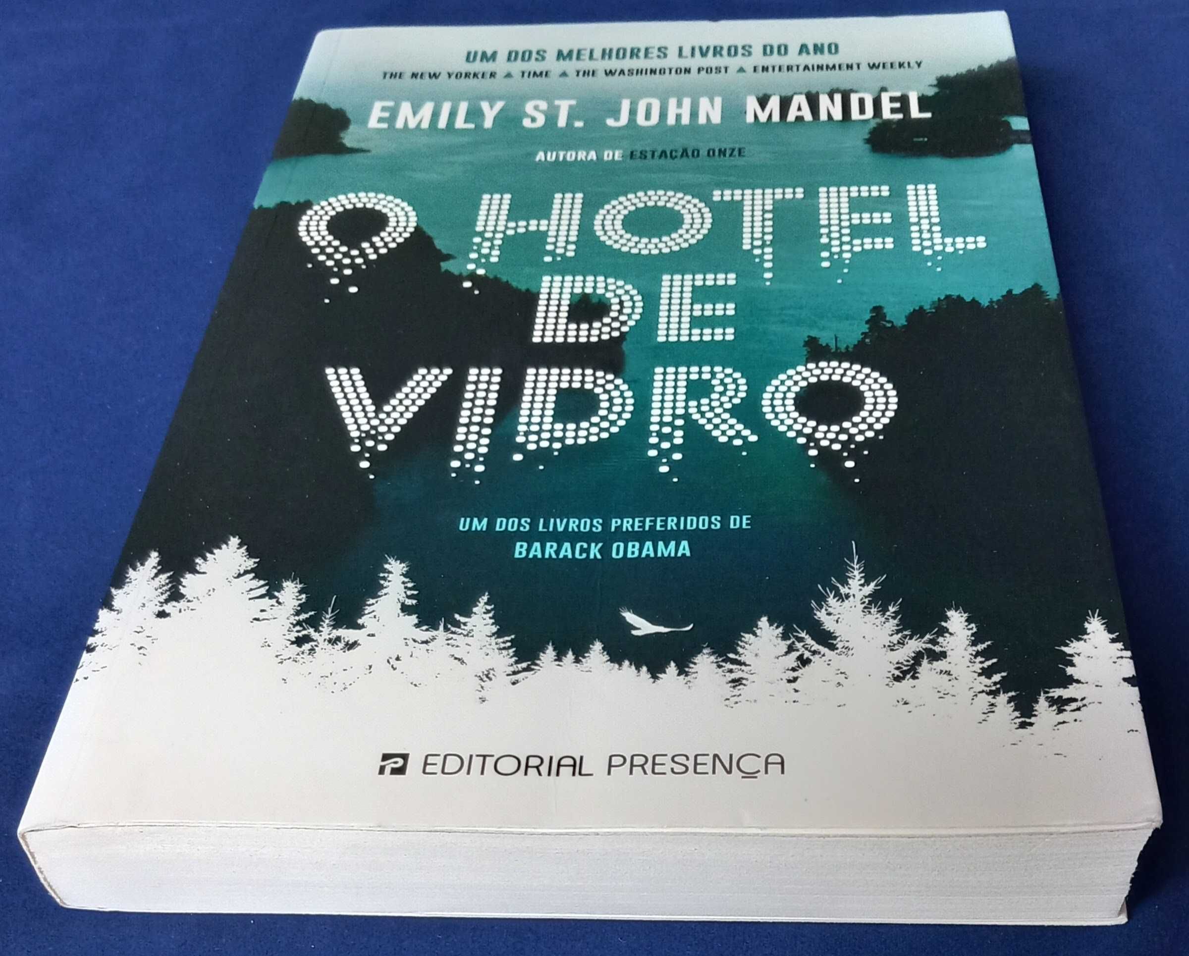 Livro O Hotel de Vidro de Emily St. John Mandel [Portes Grátis]
