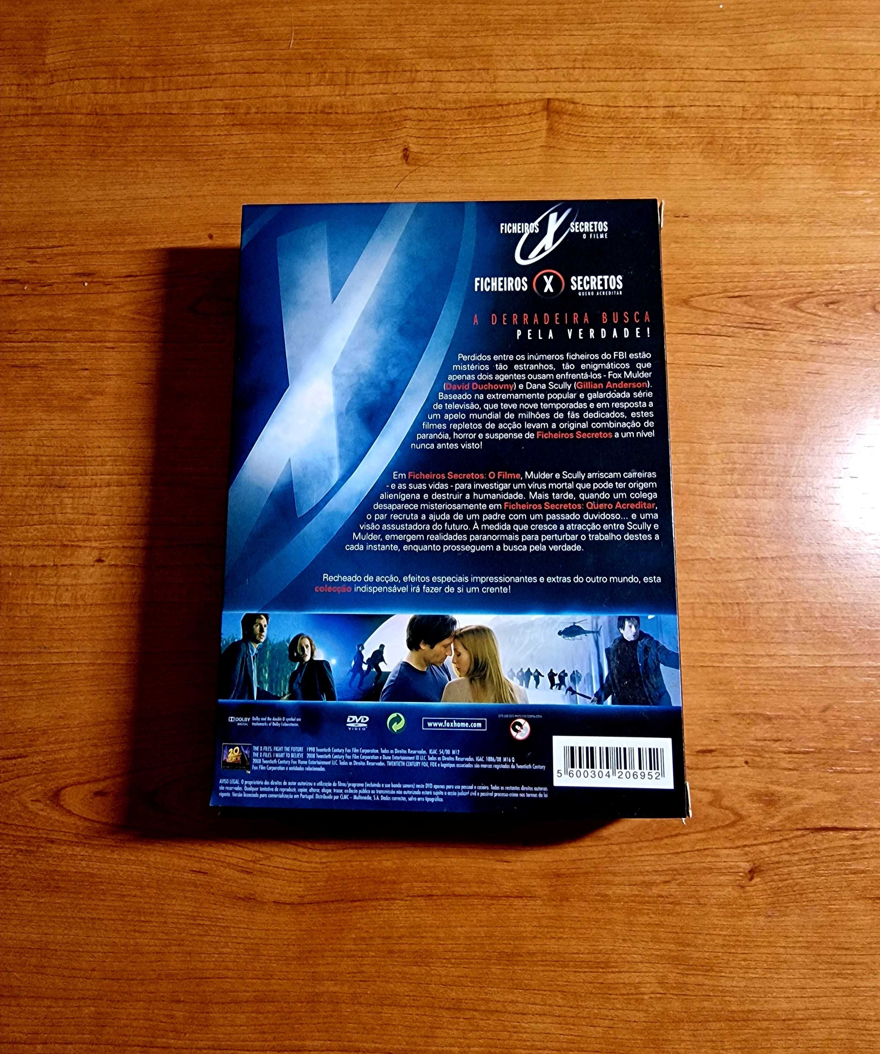 FICHEIROS SECRETOS (The X Files) - Pack com os 2 Filmes da Série
