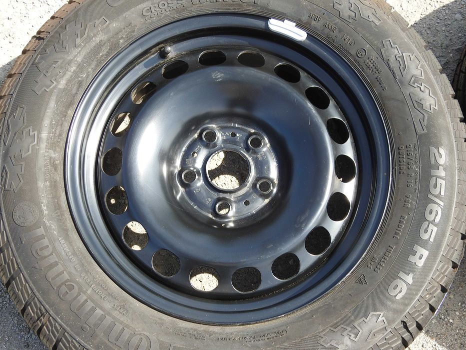 4x FELGI STALOWE 16 5x112 VW et33 6,5J  Nowe Demo