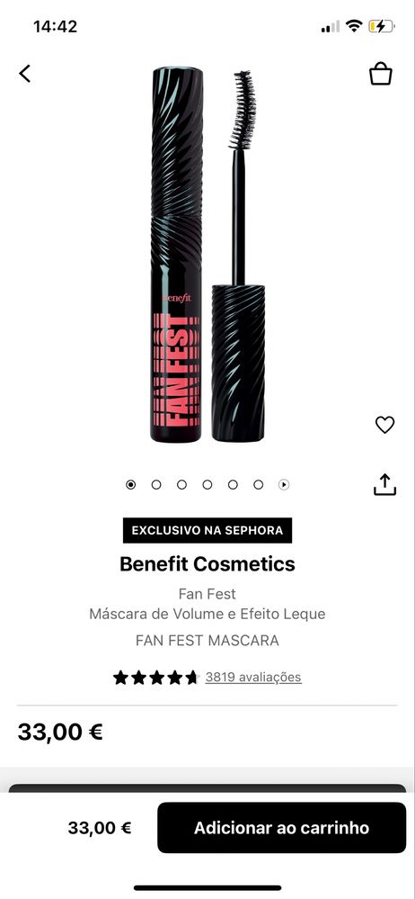 Conjunto Máscaras Benefit, Sephora & YSL (NOVO)