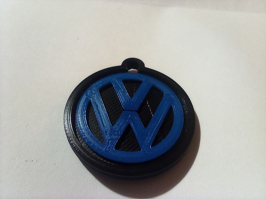 Brelok VW niebieski brylok do kluczy