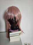 Różowa peruka z długimi włosami wig cosplay