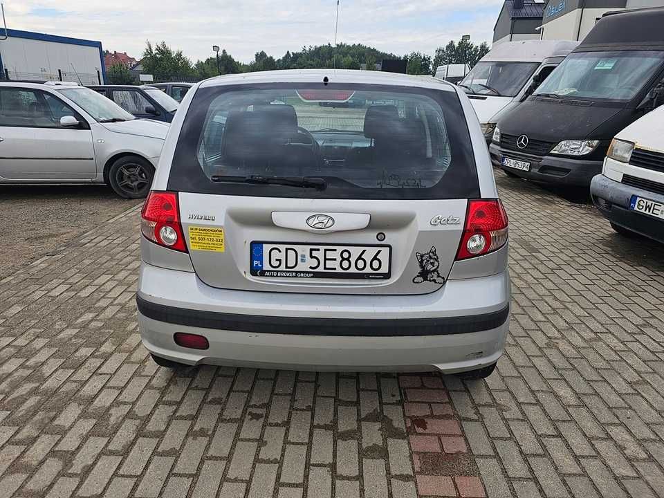 Hyundai Getz 2004 rok 1.1 benzyna KLIMATYZACJA!