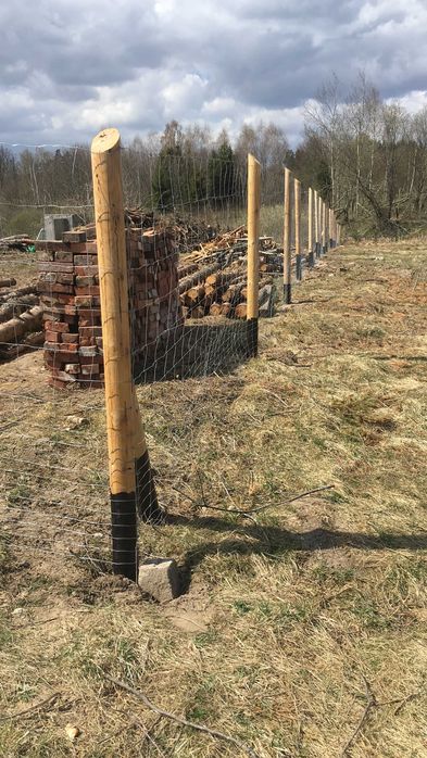 Ogrodzenie Budowlane Tymczasowe - Siatka Leśna
