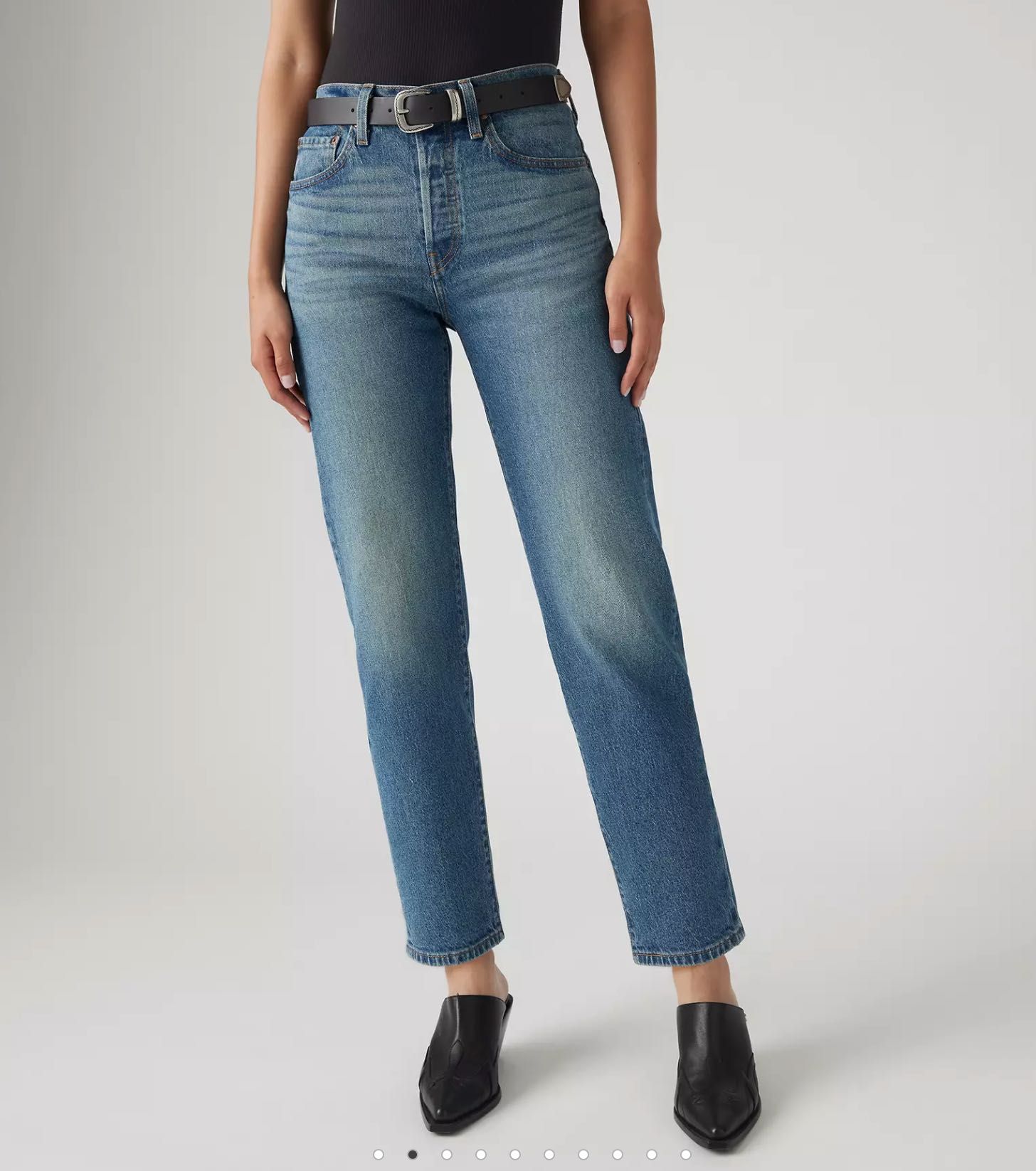 Levi's 501 crop stand off оригінальні джинси 25/28