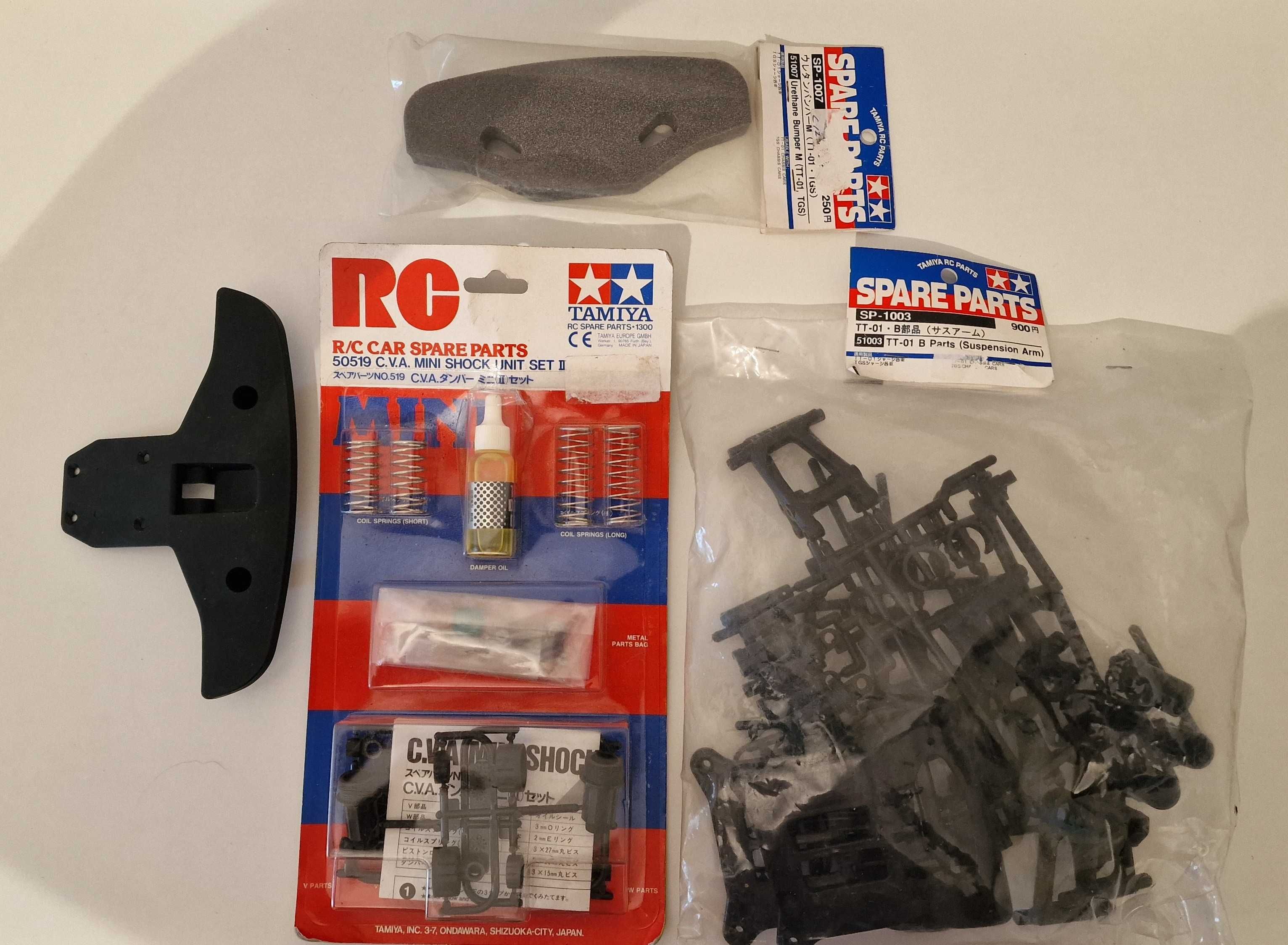 Peças Acessórios originais Tamya para modelos 1:10