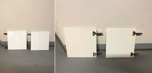 drzwi i fronty szuflad IKEA Ringhult + zawiasy (poekspozycyjne)