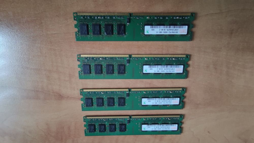 Pamięć RAM Hynix 8GB DDR2-800 PC2-6400U 4x2 GB - GWARANCJA