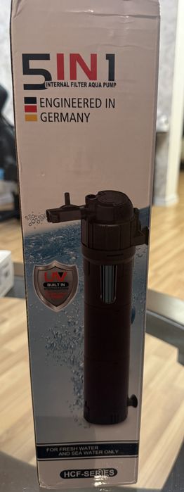Аквариумный  Внутрішній фільтр HCF-714 з УФ лампою