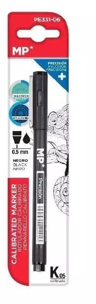 Marker precyzyjny kaligraficzny 0,5mm czarny. MP Main Paper
