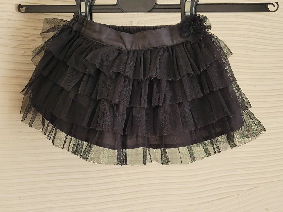 Spódniczka tiulowa 62 czarna