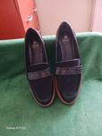 Buty granatowe damskie
