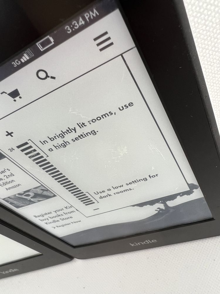 Amazon Kindle Paperwhite. Підсвічування. Гарантія