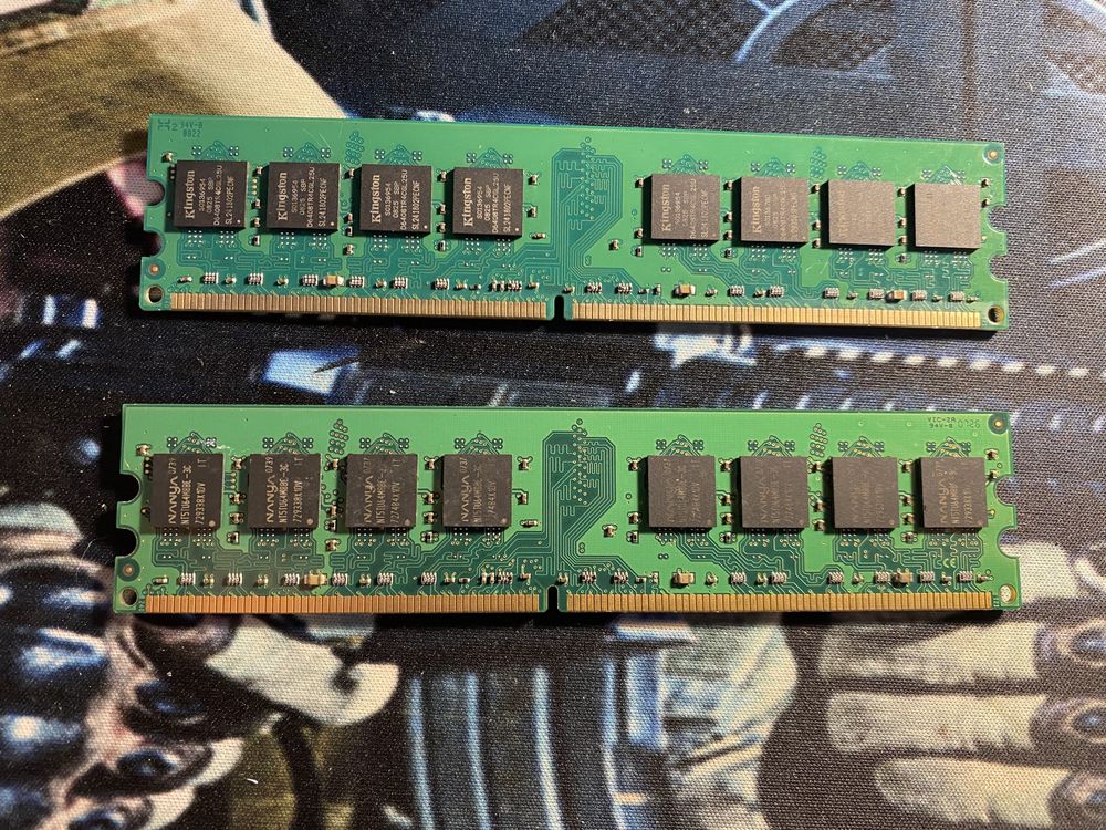 Placas de ram Kingston DDR2 /1GB