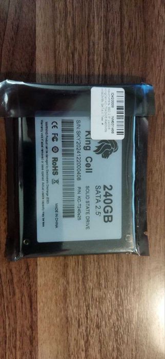 Накопичувач SSD 2.5" 240GB KingCell KC-T240s25