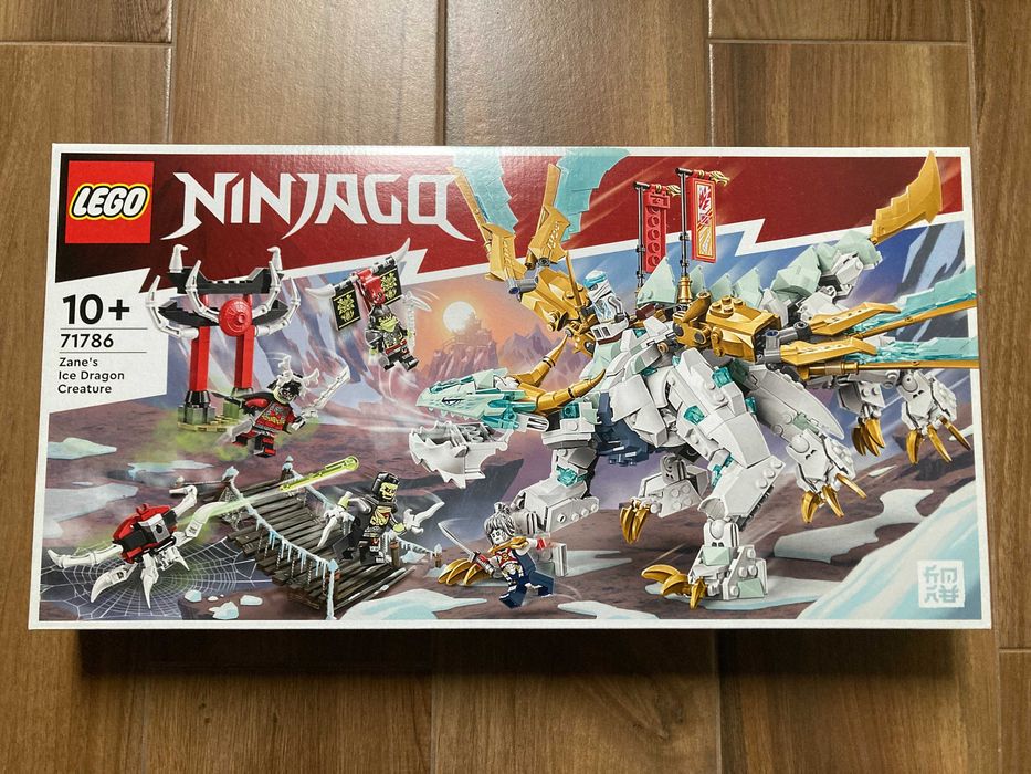 LEGO 71786 Ninjago 2w1 Lodowy smok Zane’a, Nowe, wysyłka