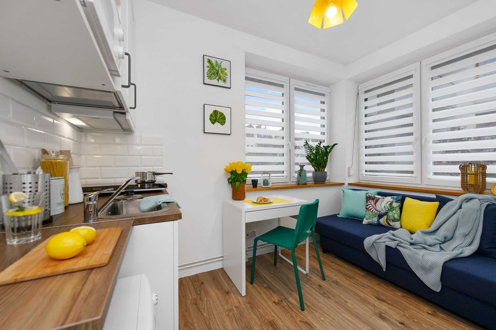 Nowoczesne Studio z kuchnią i łazienką/Praga Południe ul. Biskupia 6