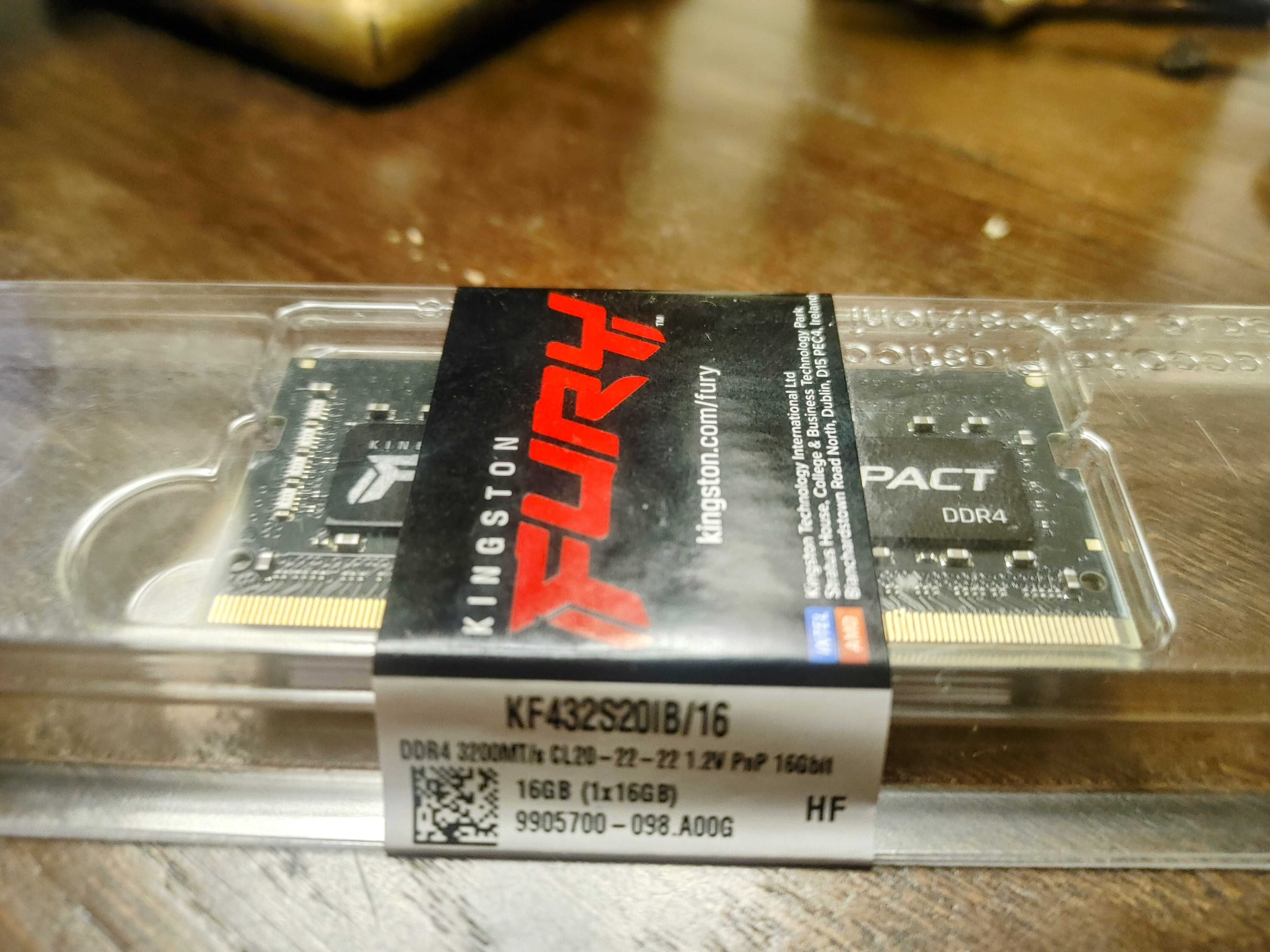 Оперативна пам’ять DDR4 SO-DIMM 24 ГБ (16+8) — Нова + Б/в