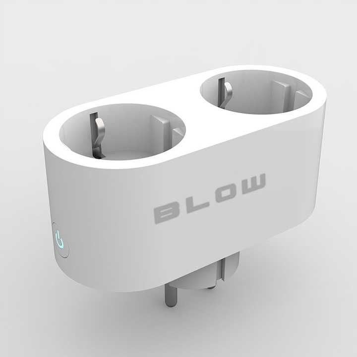 WATOMIERZ programator czasowy TUYA SMART WiFi podwójne gniazdo