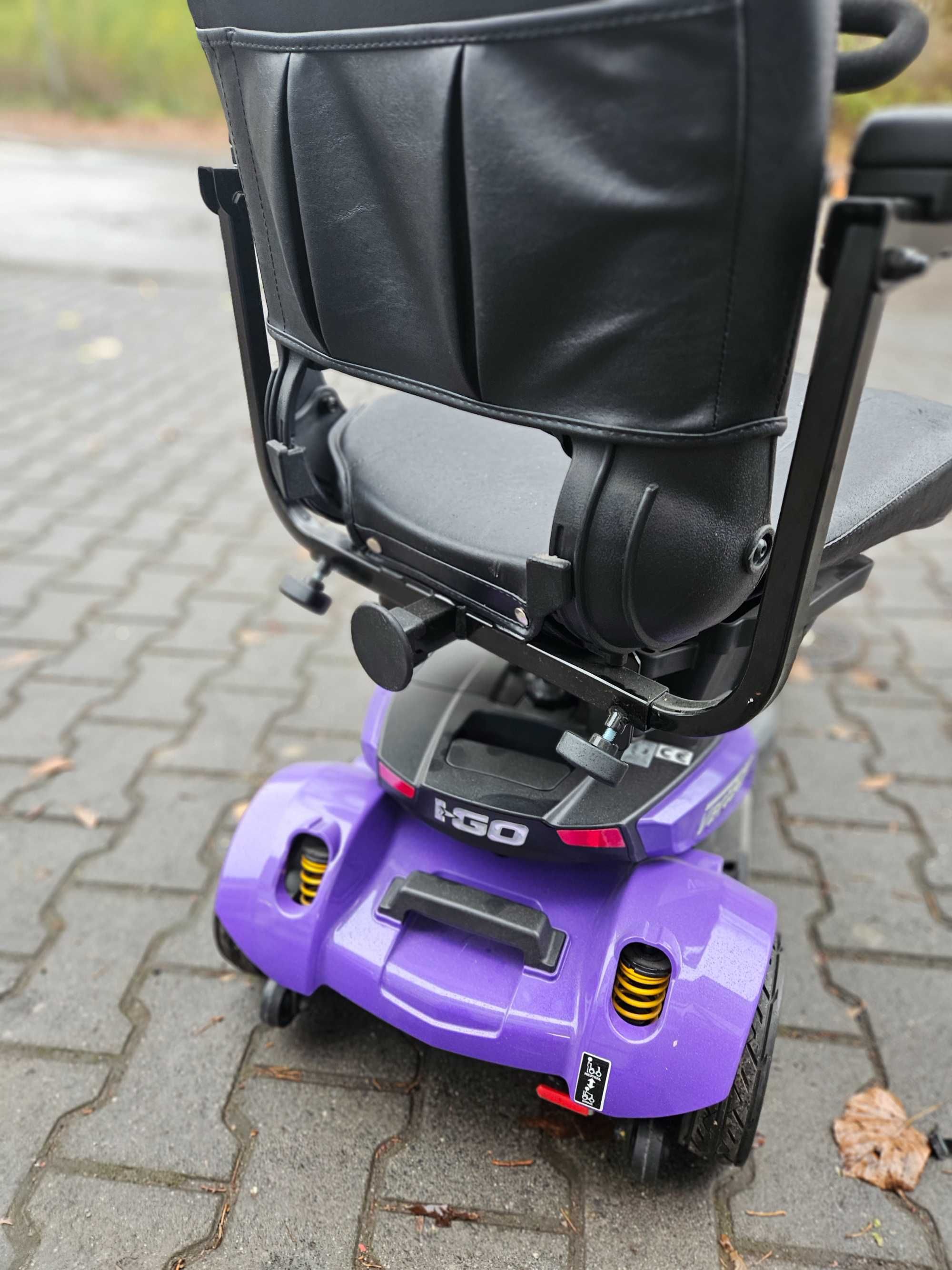 Skuter elektryczny dla osoby starszej lub niepełosprawnej