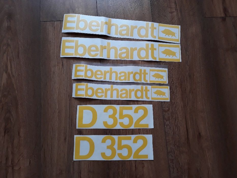 Naklejki Eberhardt d352