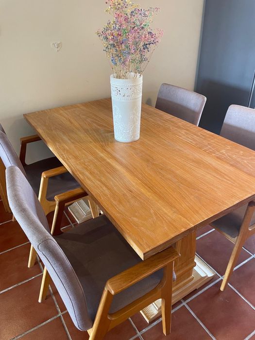 Mesa de jantar madeira