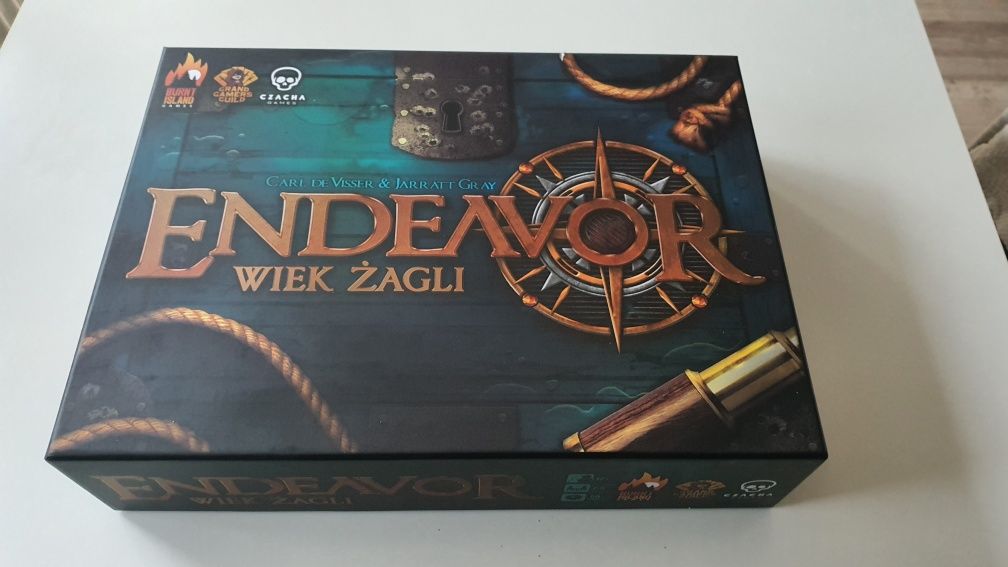 Endeavor Wiek Żagli gra planszowa w stanie idealnym