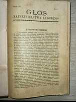 Głos nauczycielstwa ludowego rocznik 1908