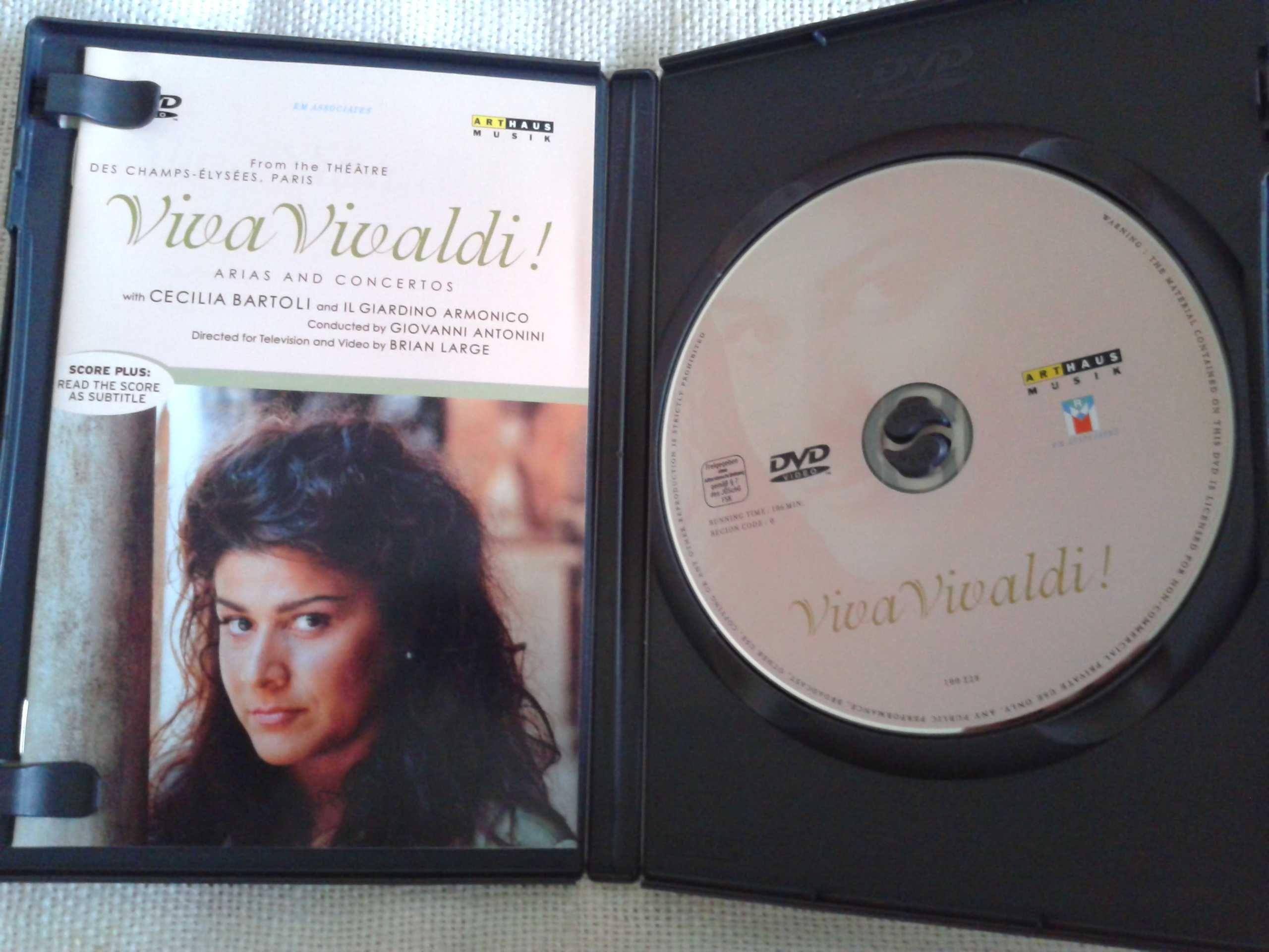 Viva Vivaldi! Arie i koncerty z Cecilią Bartoli  DVD