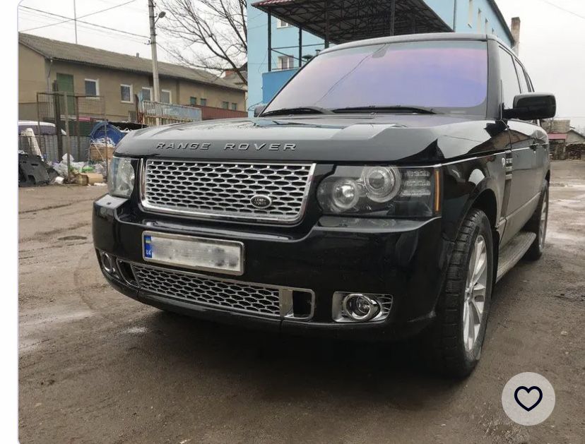 Фари та стопи, оптика range rover l322. Рендж ровер останній рестайлін