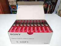 Caixa de 10x Cassetes Sony HF60 Novas e Seladas.