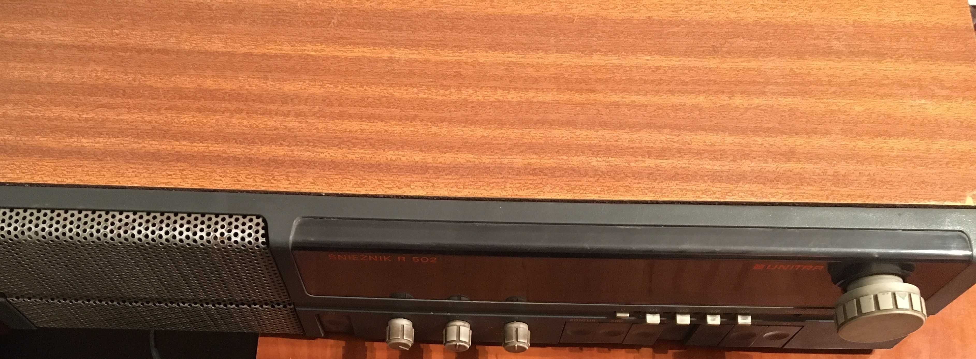 Radio Unitra Śnieżnik R 502 PRL