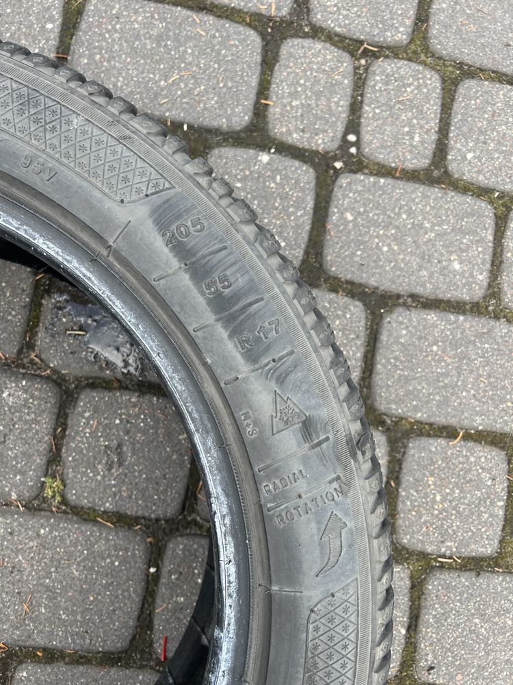 Opony zimowe kleber 205/55/17