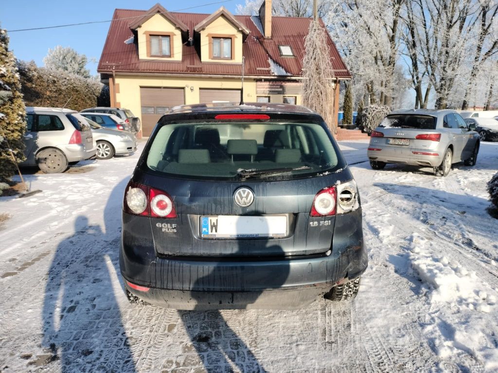 Golf V, Plus, 1.6BLF, części, drzwi,tapicerka,szyba,deska,LC5F