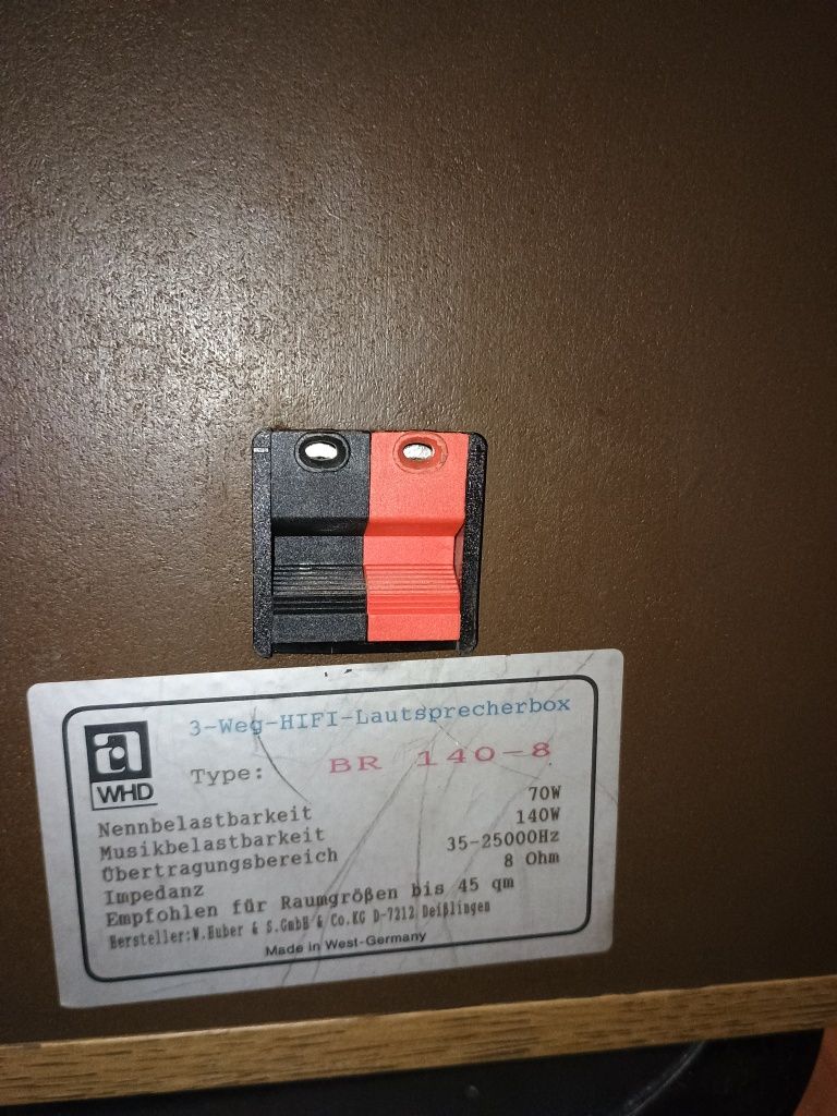 Hi-Fi kolumny A-WHD jak HECO
