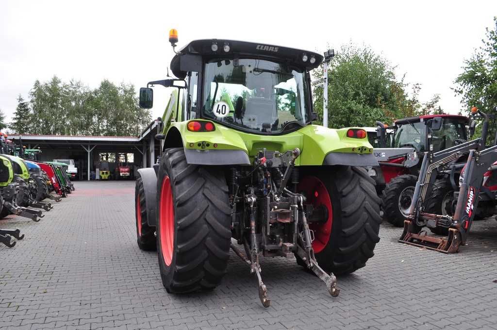 CLAAS ARION 530 CIS + CLAAS FL120 / Kabina amortyzowana / Klima /