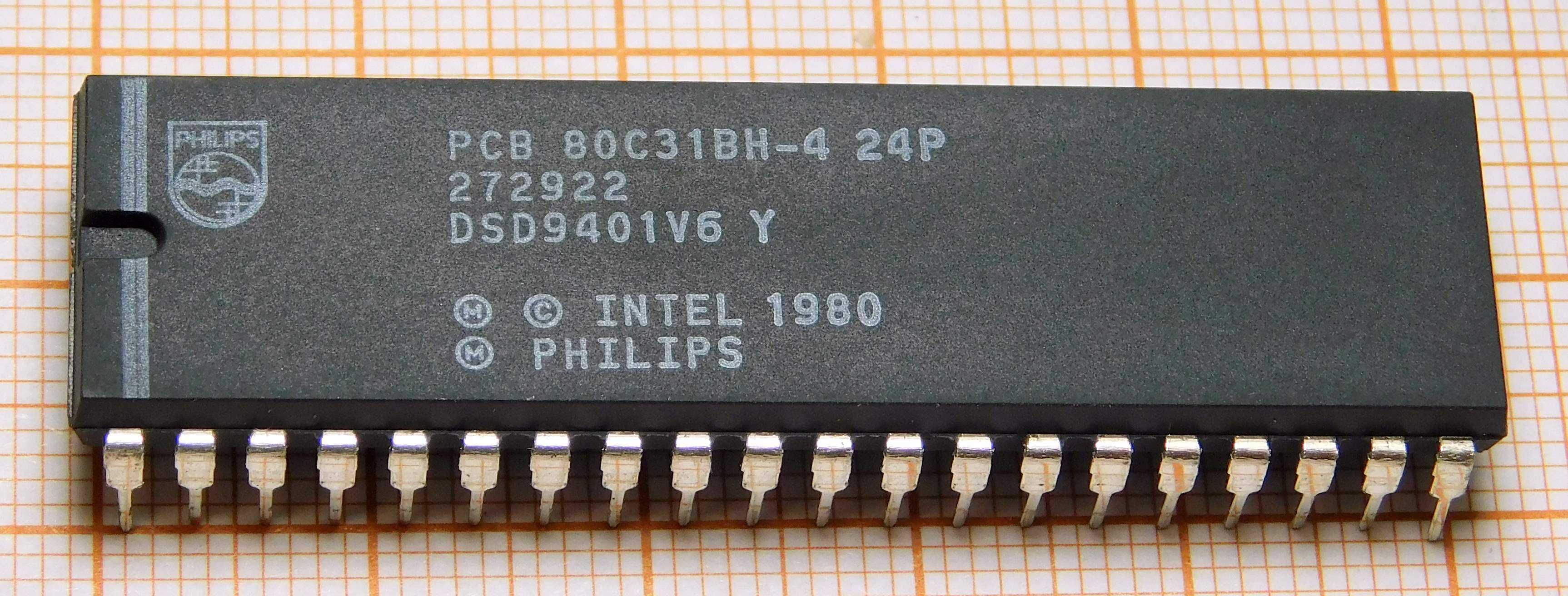 Układ PCB 80C31BH‑4 Mikrokontroler CMOS [0H]4