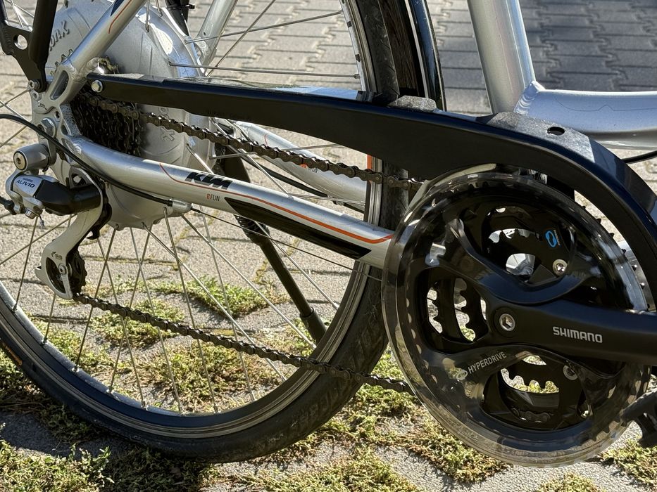 OkazjaRower Elektryczny KTM Miejski BionX na Gwarancji Pojemna Bateria