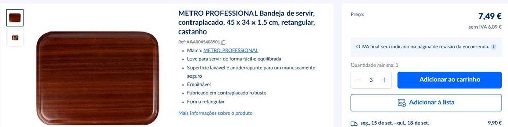 Tabuleiros de restauração restaurante madeira bom estado 100unidades