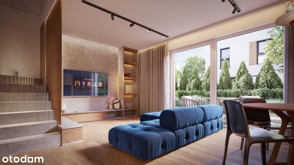 Nowy WYKOŃCZONY bliźniak, ogródek, 2 miejsca postojowe, rolety