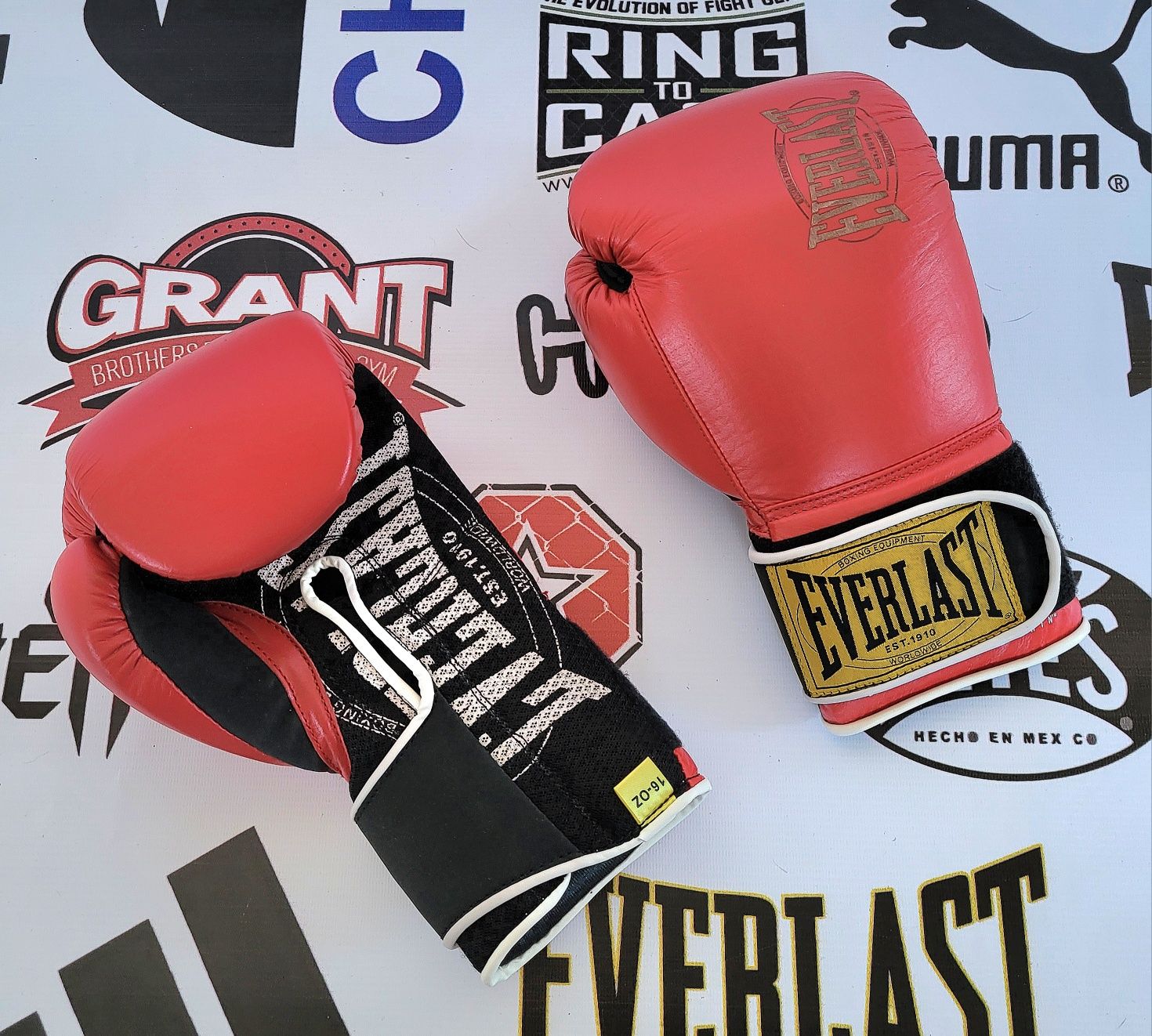 EVERLAST 1910 Classic 14 Oz 16 Oz Боксерські рукавиці Оригінал Шкіра M