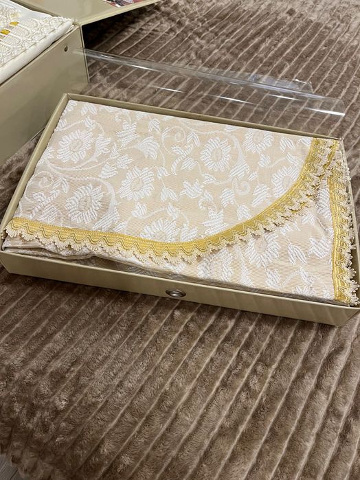 Набір постільної білизни+покривало, двоспальний, новий