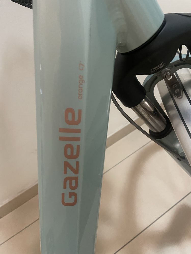 Rower miejski Gazelle orange c7 53