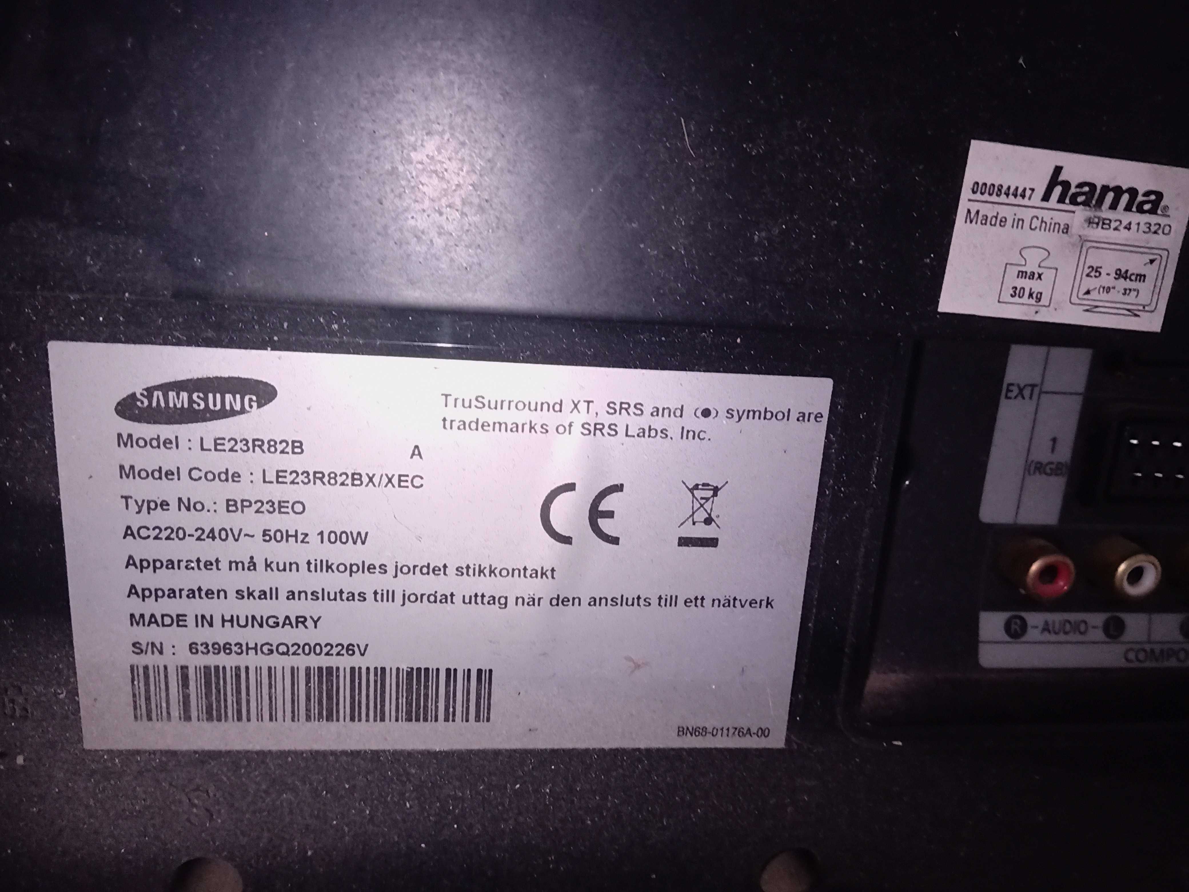 Monitor telewizor Samsung LE23R82B