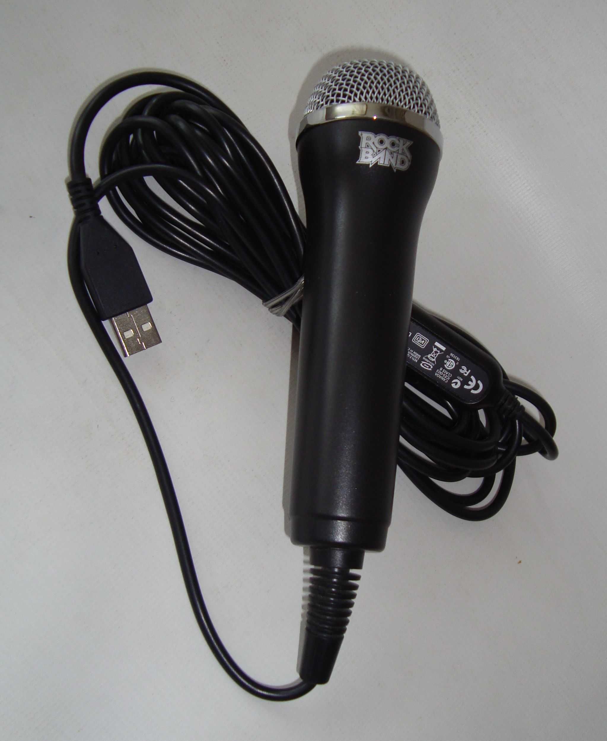 Микрофон для  Guitar Hero и Rock Band караоке Logitech USB  E-UR20
