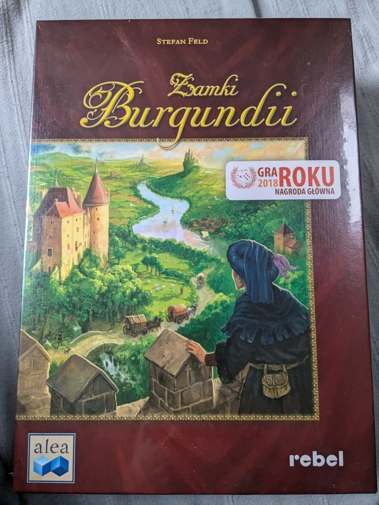 Zamki Burgundii - gra planszowa pierwsza edycja