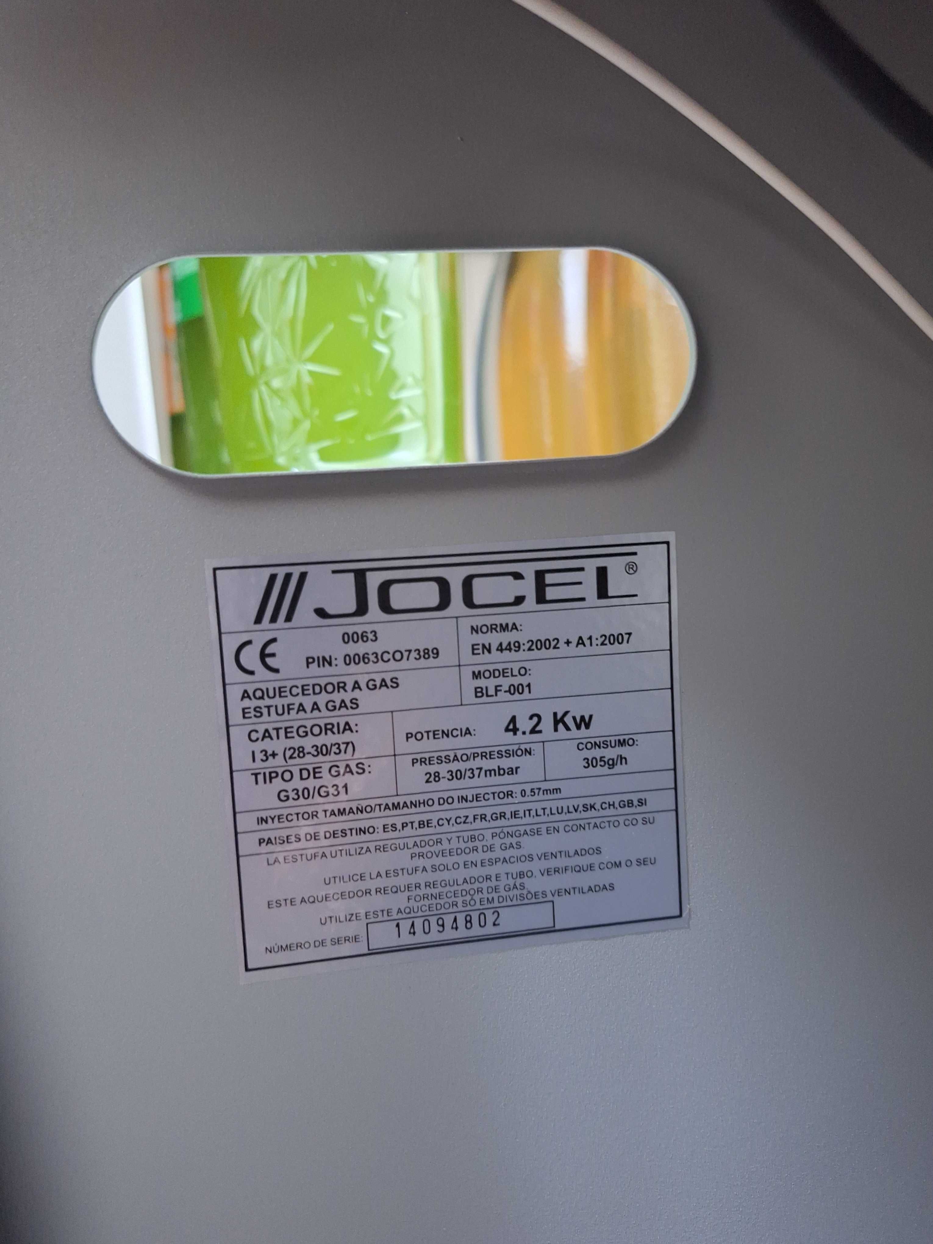 Aquecedor a gás Jocel Modelo BLF-001