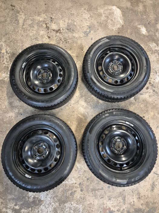 Felgi stalowe 16' VW Passat b8 + opony + kołpaki